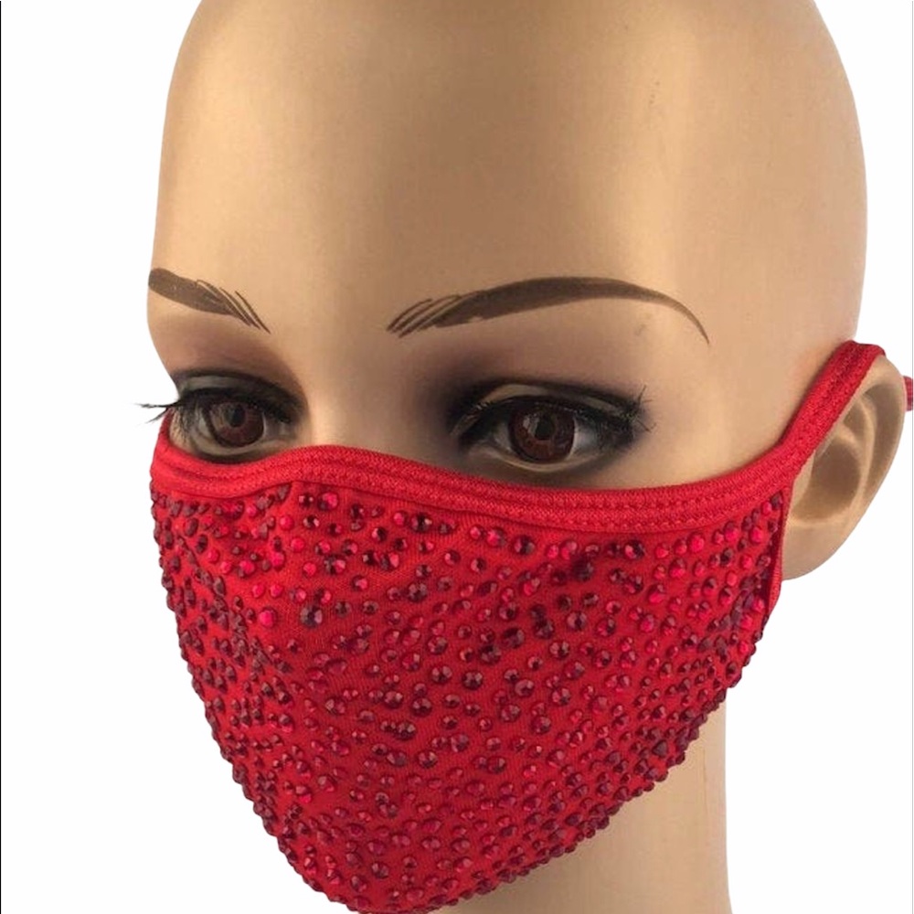 Lightweight Crystal Face Mask